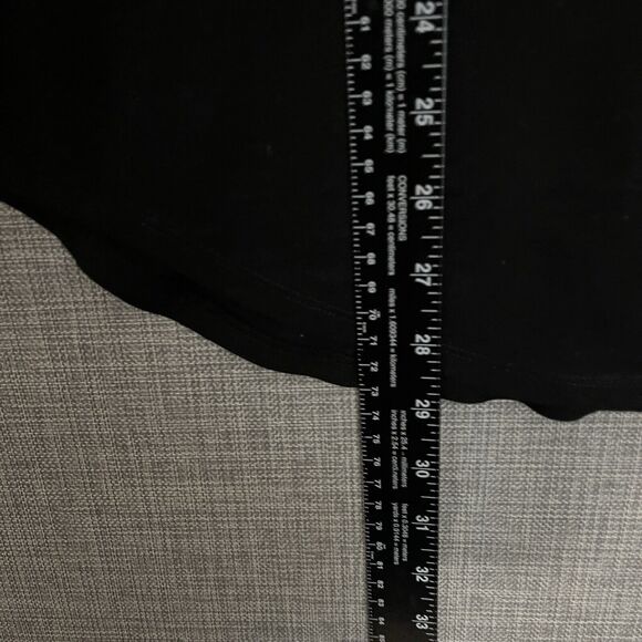 IVY PARK Tank Top Womens Large Shadow Logo Black White Oversized Shirt Deadstock - Picture 5 of 10